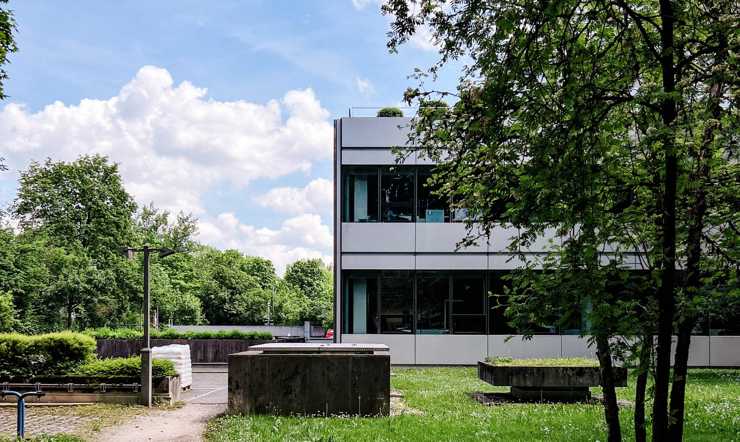 #hiddenplaces Tucherpark: Versteckter Zugang in den Tucherpark